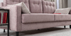 Диван-кровать прямой Арно ТД 567 велюр Лаки 17 пепел розы, Vertical 910 молочно-серый