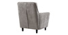 Кресло для отдыха Арно ТК 563 велюр Лаки 02 серый жемчуг