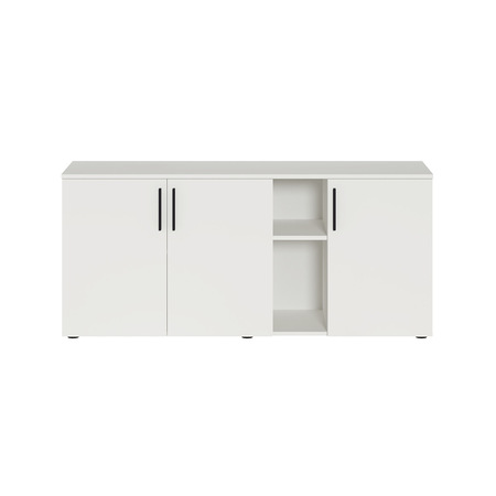 Гостиная Эйр композиция 2 белый PE шагрень, собирается на любую сторону