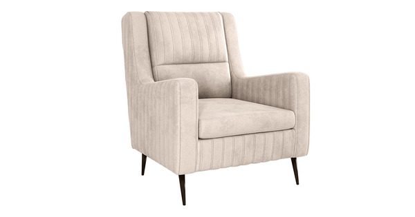 Кресло для отдыха Изабель ТК 738 велюр Романс пебл бежевый