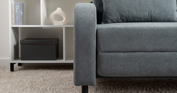 Диван-кровать прямой Киото ТД 783 велюр Epic 83 graphite темно-серый