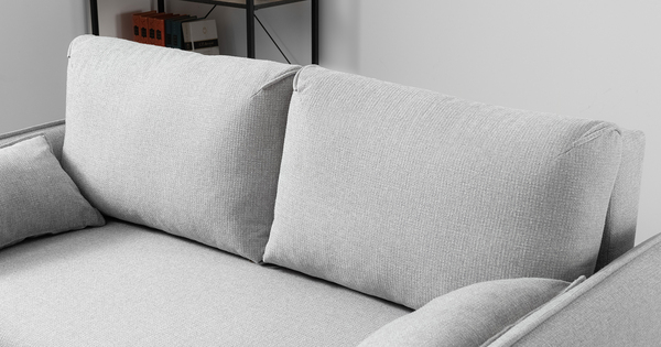 Диван-кровать прямой Макс ТД 285 жаккард Анри 31 светло-серый