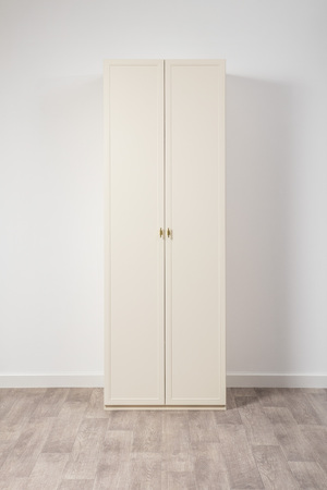 Шкаф двустворчатый Марион 16.340.02 слоновая кость С341 PE, слоновая кость 6898 ПВХ