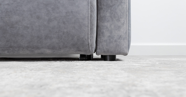 Диван-кровать прямой Марсель ТД 701 велюр Aura 20 серый