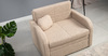 Кресло-кровать Тео (85) ТК 905 велюр Danco 130 светло-бежевый