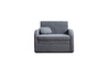 Кресло-кровать Тео (85) ТК 909 велюр Danco 995 серый